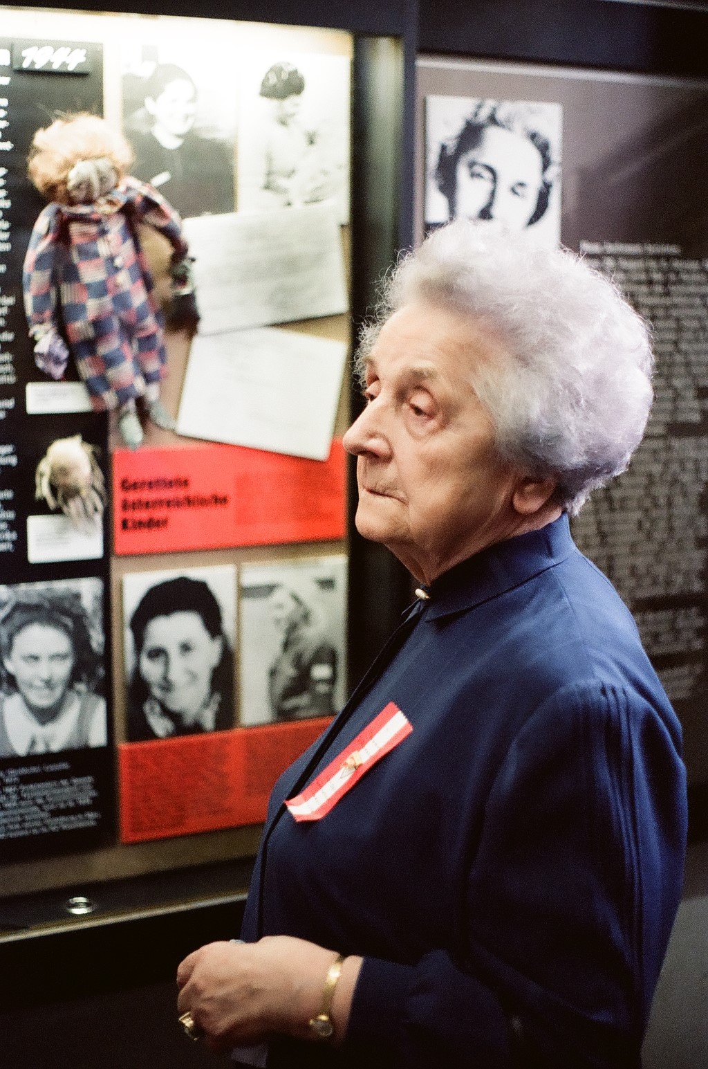 Rosa Jochmann bei der Eröffnung der Ausstellung, Foto: Rainer Mayerhofer